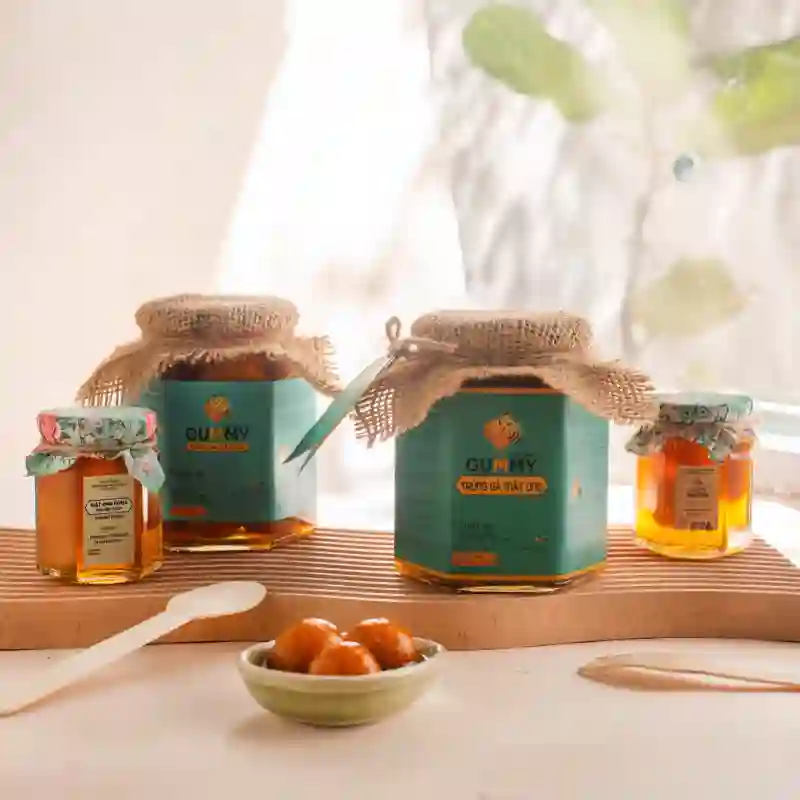 Gummy Trứng Gà Mật Ong (Hũ 15 viên)