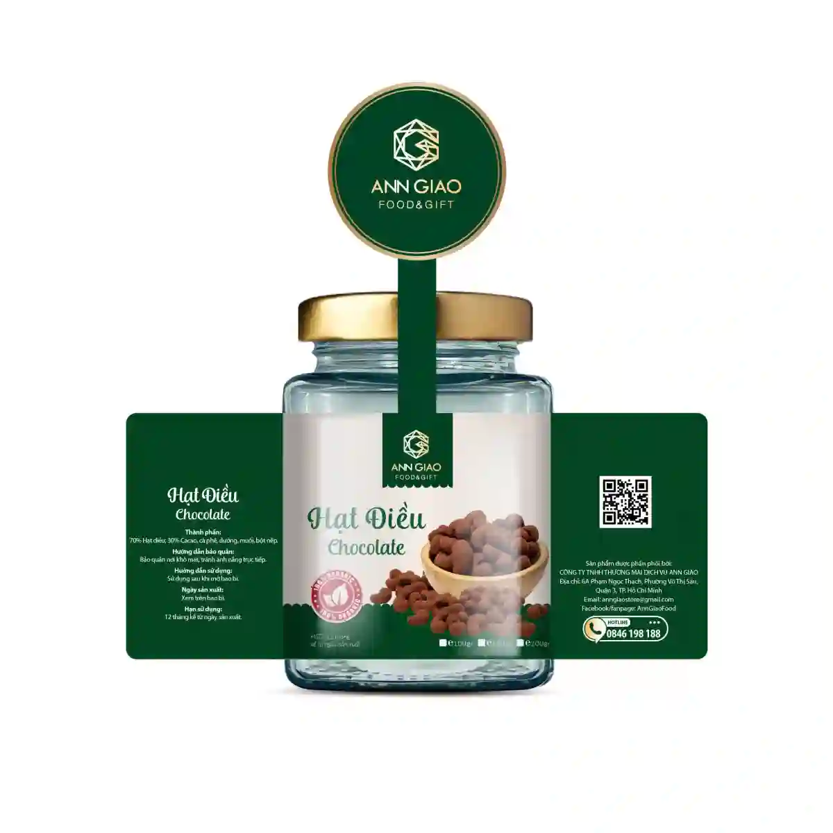 Hạt Điều Chocolate hảo hạng