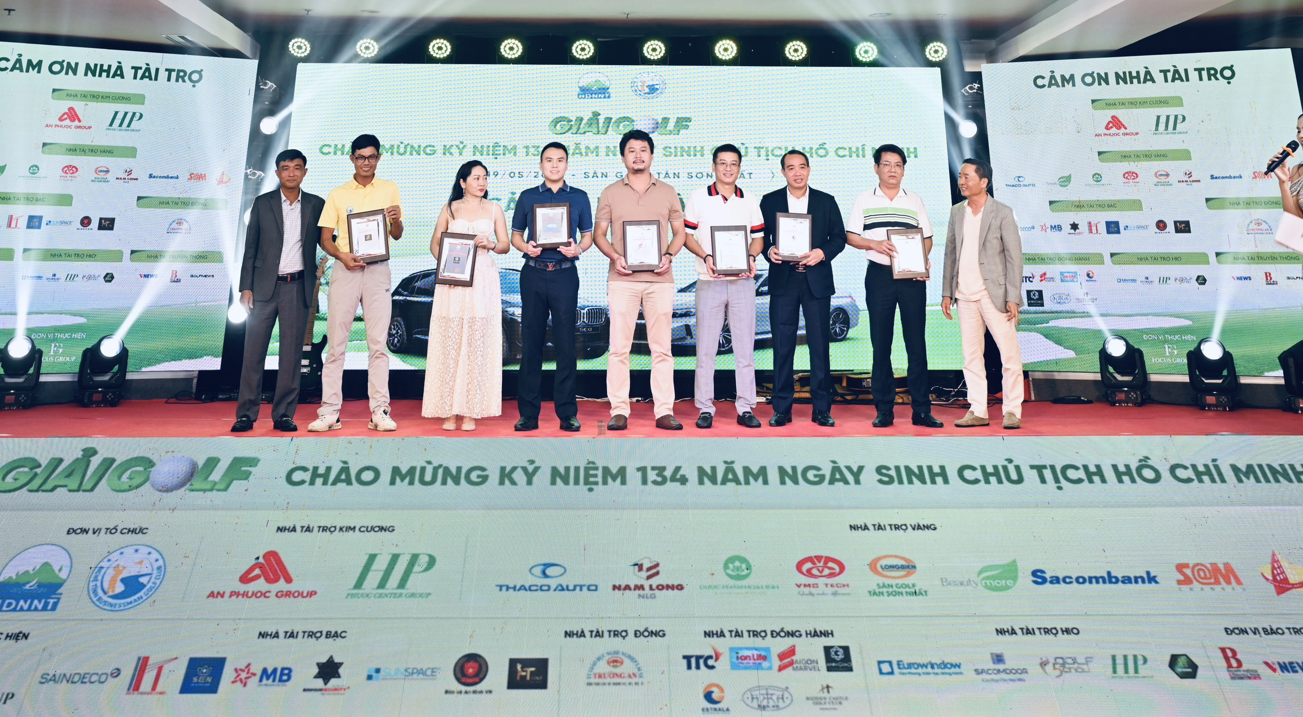 Ann Giao Elegant Gift Nhà Tài trợ Đồng hành giải Golf CHÀO MỪNG KỶ NIỆM 134 NĂM NGÀY SINH CHỦ TỊCH HỒ CHÍ MINH